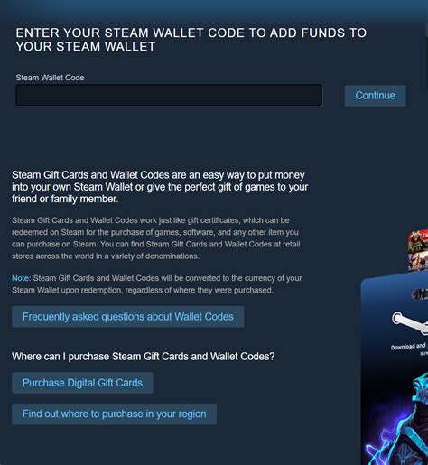 How To Redeem A Steam Gift Card Or Wallet Code Gameflip Help