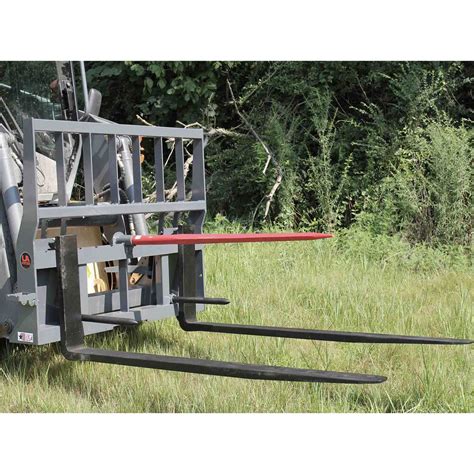 United Attachments Hay Bale Spear Pallet Fork W 42 Blades