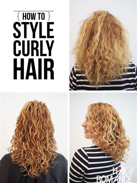Avoid tying, pinching, or binding your frizzy gray hair tightly. How to style curly hair for frizz free curls - Video ...