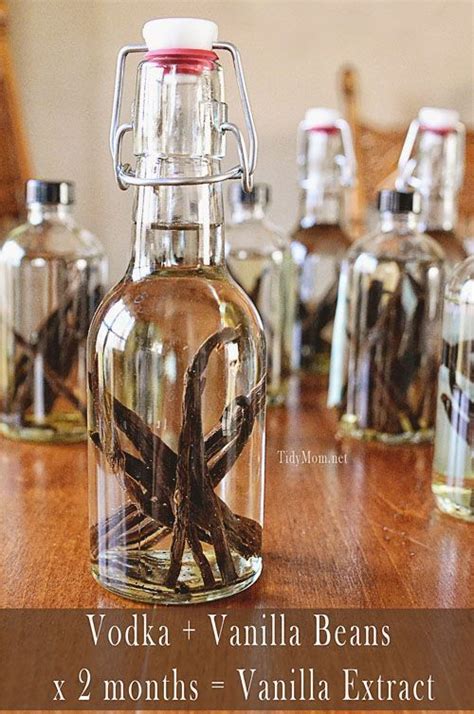 I split and scrape the beans into the alcohol, then put the scraped beans into the bottle. Homemade Vanilla Extract | Recipe | Homemade vanilla ...