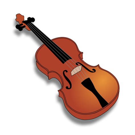 Cartoon Violin Clip Art Image Clipsafari