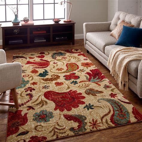 Mohawk Home Tropical Acres Floral Area Rug 5 X 8