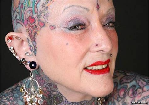 Isobel Varley Most Tattooed Female Senior Citizen Dies Bbc News