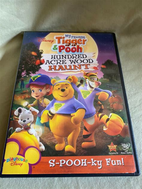 My Friends Tigger Pooh Hundred Acre Wood Haunt Dvd 2008 For Sale