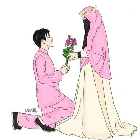 Sehingga tak menyimpang, dengan tuntunan alquran dan sunnah. Wow 21+ Gambar Kartun Islami Romantis Suami Istri - Gani Gambar