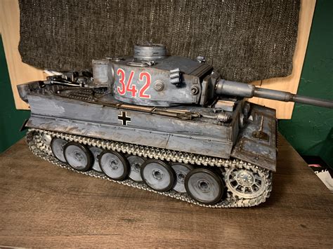 I Did Some Customizing Weathering On My Rc Tiger Tank And Wanted