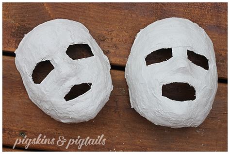 How To Make Plaster Masks Pigskins And Pigtails