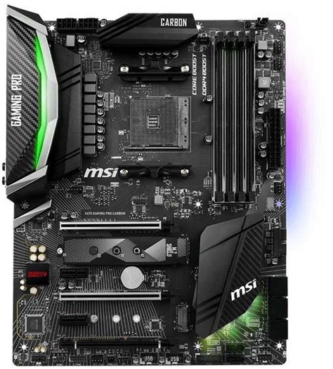 Msi X470 Gaming Pro Carbon Motherboard At Mighty Ape Nz