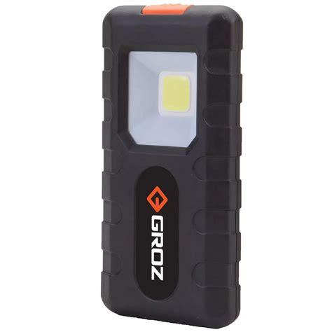 Buy Groz Portable Pocket Sized Cob Led Flashlight With Magnetic Clip