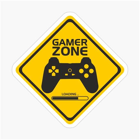 Gamer Zone Design Sticker By Artekbal Sticker Design Coloring