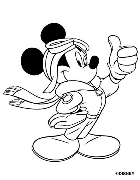 Planse De Colorat Din Desene Animate Micky Mouse Disney Desene De