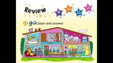 Kids Box 1 Unit 129 Review Units 9 12 Listen And Answer Youtube