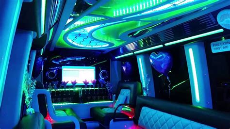 Party Bus Limousine By Star Limousines Luxury 16 Seater Youtube