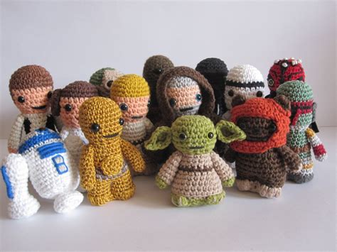 Star Wars Inspired Amigurumi 14 Crocheted Star Wars