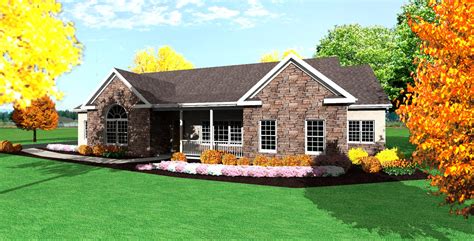 One Story Ranch House Plans Simple One Story Houses