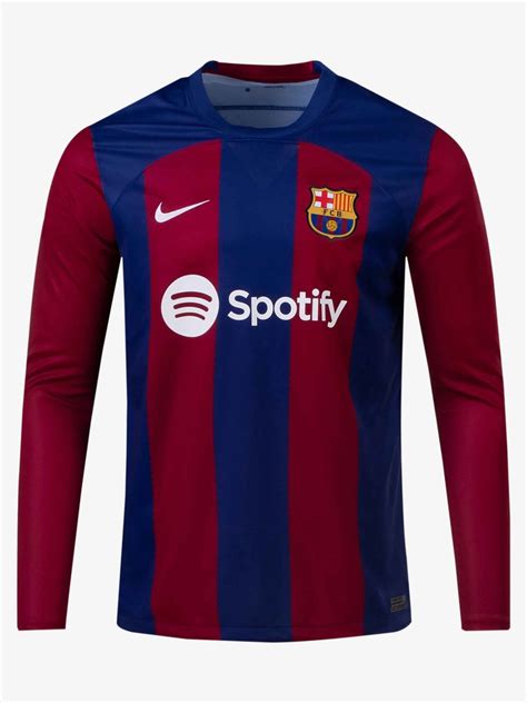 Barcelona Home Long Sleeves Jersey 23 24 Season Premium