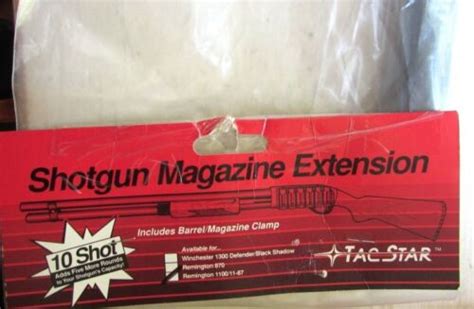 Tacstar Shotgun Magazine Extension Remington Add Rounds