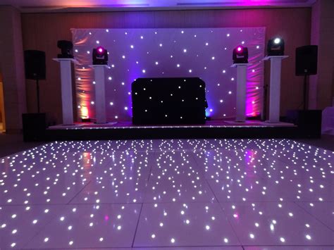 Complete With A White Led Dance Floor Blacklight Party Led Dance