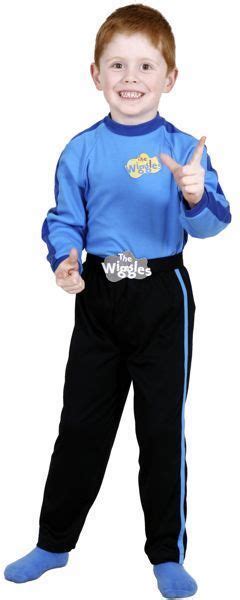 The Wiggles Anthony Blue Dress Up Boys Costume Sz 2 4 Boy Costumes