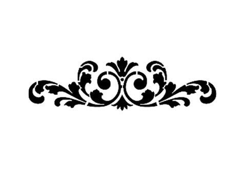 Simple Scroll Patterns Clipart Best
