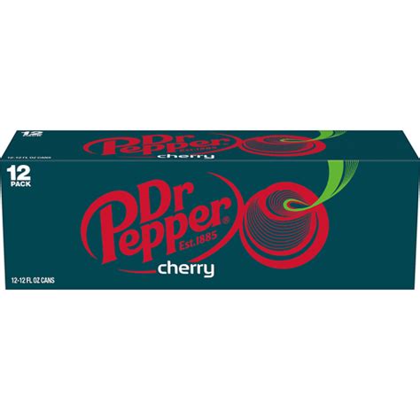Dr Pepper Cherry 12 Fl Oz Cans 12 Pack Cola Mathernes Market