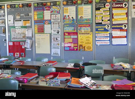 Interior Of An Australian Primary School Classroomsydneyaustralia