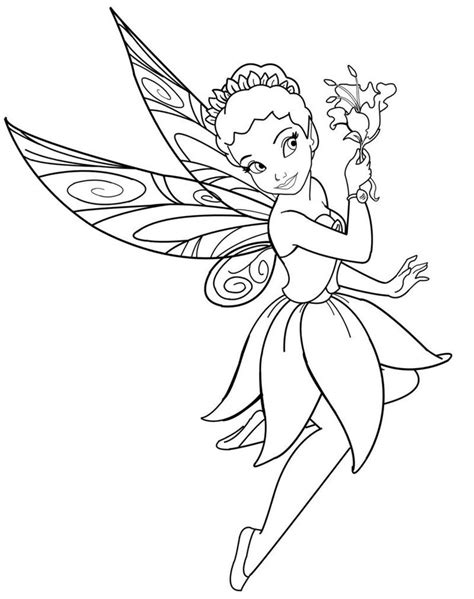 Disney Fairy Iridessa Lineart By Mercuriusneko On Deviantart Fairy Coloring Pages Tinkerbell