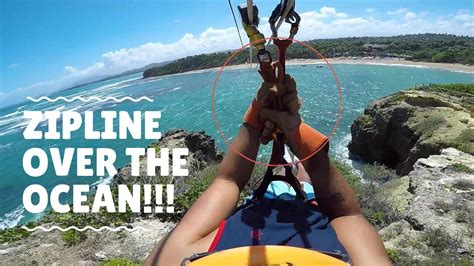 Amber Cove Zipline Excursion Over The Ocean Carnival Cruise Tour Dominican Republic Vlog