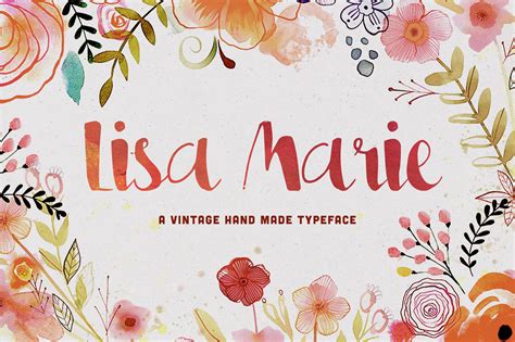 Lisa Marie Script Stunning Script Fonts ~ Creative Market