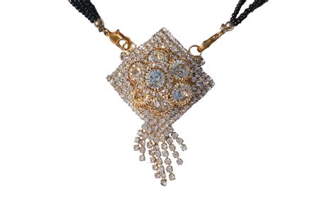 Buy Angela Gold Plated Austrian Diamonds Mangalsutra Set Online ₹198