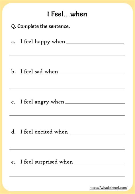 Printable I Statements Worksheets Adolescent Therapy Self Esteem