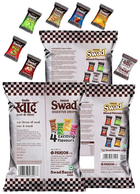 Swad Birthday Chocolate Pack Swad Original Candy 1 Pack And Mixed
