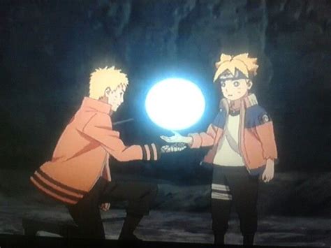 Naruto Helping Boruto Make A Giant Rasengan Anime Naruto Tigre