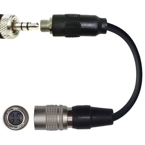 Sennheiser 35mm Jack Plug Microphone Adapter To 4 Pin Hirose Audio
