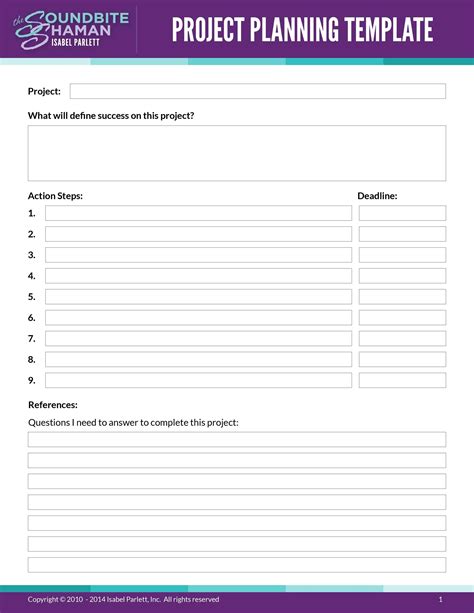 48 Professional Project Plan Templates Excel Word Pdf Template Lab