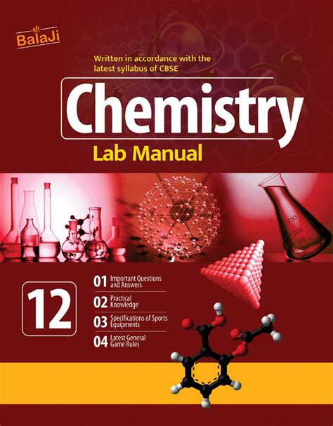 Cbse Lab Manual Chemistry 12 Shri Balaji Publications