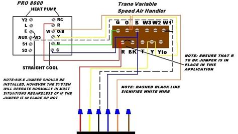 Heat Pump Low Voltage Wiring Low Voltage Wiring Diagram Trane Model