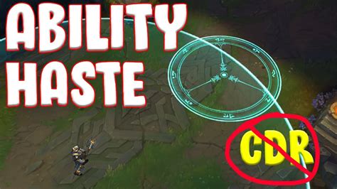 Wtf Is Ability Haste New Cool Down Reduction Explained League Of