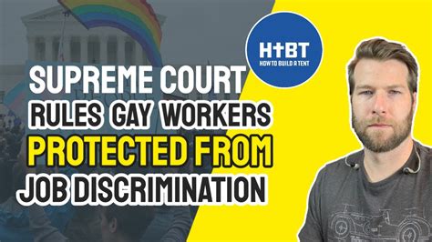 supreme court rules gay workers protected from job discrimination youtube