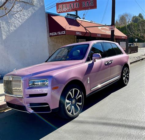 Mike Sington On Twitter Its La So Pink Rolls Royce Suv Okay