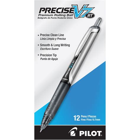 Pilot Precise V7 Rt Fine Premium Retractable Rolling Ball Pens Pens