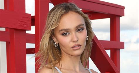 Lily Rose Depp Dons Risqu Lace Dress To Promote New Show Parade