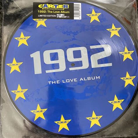 1992 The Love Album Carter The Unstoppable Sex Machine Vinyl Køb Vinyllp Vinylpladendk