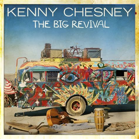 kenny chesney reveals cover art for new album the big revival country music rocks
