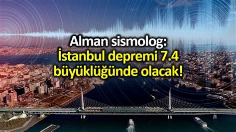 Son dakika gelen bilgiye göre,i̇stanbul'da merkez üssü silivri açıkları olan bir deprem meydana i̇stanbul depremi kaç büyüklüğünde? Alman deprem uzmanı: İstanbul depremi 7.4 büyüklüğünde olacak!