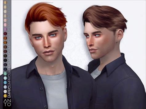 22 Colours Found In Tsr Category Sims 4 Male Hairstyles Sims 4 Hair