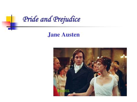 PPT Pride And Prejudice PowerPoint Presentation Free Download ID