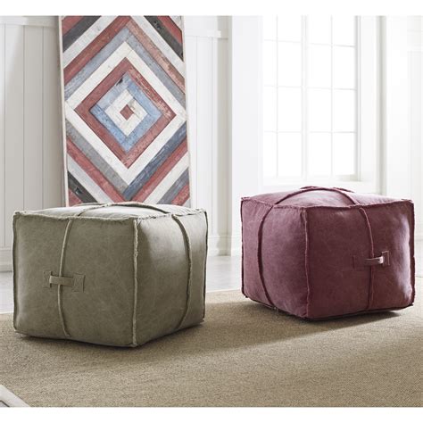 The timeless style of a reading chair is given a modern update in the auburn wingback chair from fashion designer brand tommy hilfiger. Tommy Hilfiger Doron Square Pouf Ottoman & Reviews | Wayfair