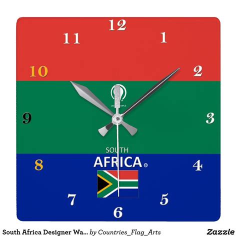 South Africa Designer Wall Clock Wall Clock Clock Wall Clock Design