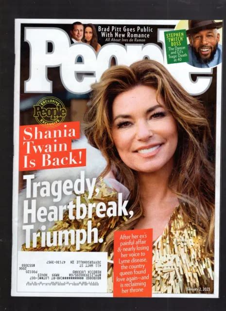 People Magazine January 2nd 2023 Shania Twain Is Back 401 Picclick
